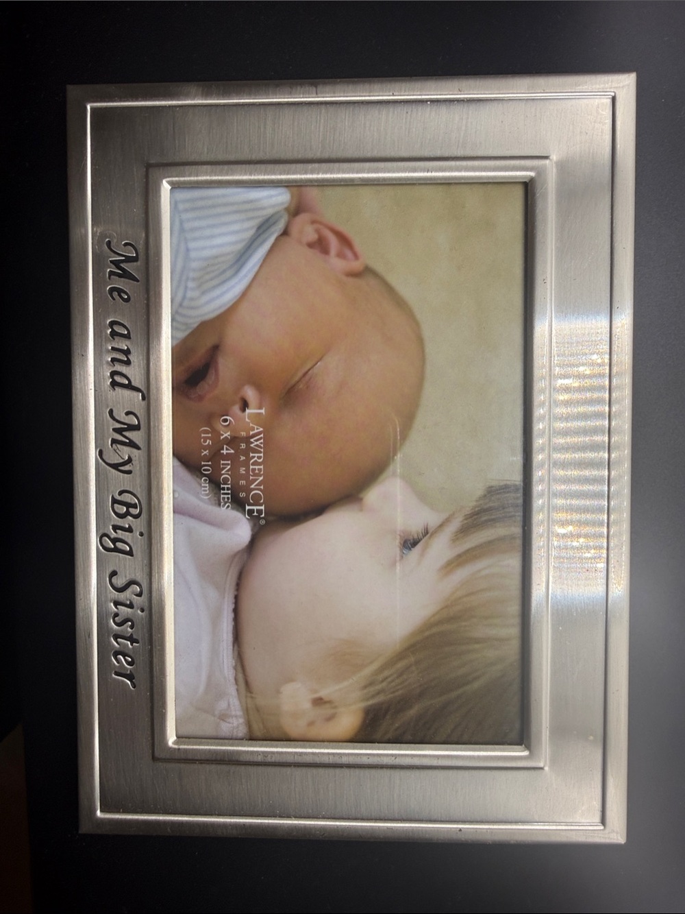 Silver 'Me and My Big Sister' Photo Frame 4x6